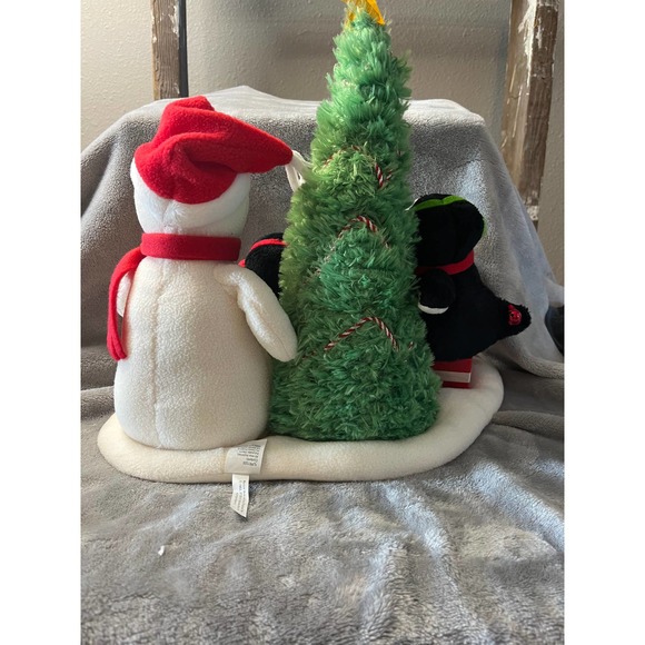 Hallmark Christmas Decor Animated Snowman‎ Penguins Musical Tree - Picture 2 of 5